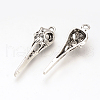 Tibetan Style Alloy Pendants TIBEP-R346-30AS-NR-1