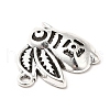 Tibetan Style Alloy Pendants PALLOY-M198-04AS-3