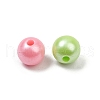 Opaque Acrylic Imitation Pearl Beads OACR-B031-55-8mm-2