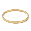 3Pcs 3 Color 304 Stainless Steel Textured Bangles Set BJEW-F464-06-3