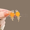 Magpie Alloy Rhinestone Brooches for Backpack Clothes PW-WG4E8D5-01-2