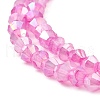 Imitation Jade Glass Beads Strands GLAA-P058-02A-4
