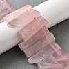 Natural Rose Crystal Beads Strands G-S386-D12-1