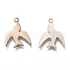 Non-Tarnish 304 Stainless Steel Pendants STAS-H130-05P-2
