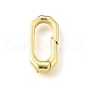 Brass Spring Gate Rings KK-V007-006G-03-1