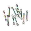Ion Plating(IP) 304 Stainless Steel Connector Charms STAS-Q323-04C-MC-1
