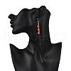 4Pairs Handmade Glass Seed Beads Dangle Earrings EJEW-TA00654-3