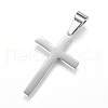 304 Stainless Steel Pendants STAS-H329-69-3