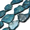 Natural Regalite/Imperial Jasper/Sea Sediment Jasper Beads Strands G-E444-11-A02-2