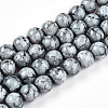 Baking Painted Glass Beads Strands X1-DGLA-N003-10mm-A06-1