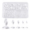   300Pcs 5 Styles Acrylic Plastic Imitation Pearl Cabochons MACR-PH0001-91-6