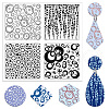 Silicone Clay Texture Mat AJEW-WH0447-050-1