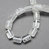 Natural Quartz Crystal Column Beads Strands G-S115-18-2