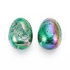 Electroplated Natural Druzy Geode Quartz Home Display Decorations G-E499-06G-1