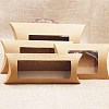 Kraft Paper Pillow Candy Box CON-WH0070-97B-02-3