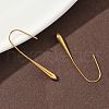304 Stainless Steel Dangle Earrings EJEW-F375-01C-G-3