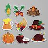 Thanksgiving Day Cloth Embroidery Applqiues PATC-WH0008-62-1