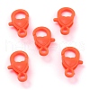 Plastic Lobster Claw Clasps PALLOY-F017-01I-1