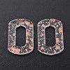 Transparent Acrylic Linking Rings OACR-N009-017A-02-3