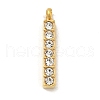 Ion Plating(IP) 304 Stainless Steel Rhinestone Pendants STAS-S131-09G-1