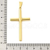 Ion Plating(IP) 304 Stainless Steel Big Pendants STAS-D110-30G-3