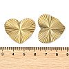 304 Stainless Steel Pendants X-STAS-Q308-02G-3