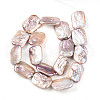 Baroque Natural Keshi Pearl Beads Strands PEAR-S020-D09-3