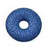 Natural Lava Rock Disc Big Pendants G-M203-03-01-1