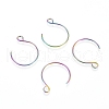 Ion Plating(IP) 304 Stainless Steel Earring Hooks X-STAS-L216-02A-M-1
