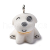 Flocky Resin Pendants FIND-S001-02D-1