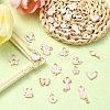 30Pcs 15 Styles Alloy Enamel Pendants ENAM-YW0004-25-5