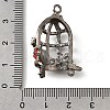 Alloy Pendants PALLOY-R157-04B-3