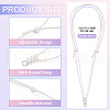 Eco-Friendly Korean Waxed Polyester Braided Adjustable Necklace Makings NJEW-TAC0015-02-3
