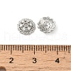 Rack Plating Brass Beads Caps KK-B088-03B-P-3