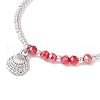 7Pcs Glass Seed Beads Braided Bracelets BJEW-MZ00176-7