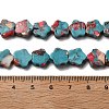 Synthetic Imperial Jasper Beads Strands G-Q050-B01-01-4