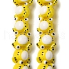 Handmade Lampwork Beads Strands LAMP-Z010-02D-2