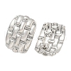 304 Stainless Steel Ear Studs EJEW-P270-05A-P-1