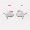 Tarnish Resistant Stainless Steel Pendants STAS-Q053-2