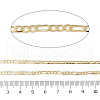 Rack Plating Brass Link Chains CHC-A010-04G-3