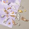Zinc Alloy Cabochons & Links & Cabochon Enamel Settings PALLOY-TA0002-01-5