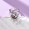 Brass Cuff Rings RJEW-D323-01P-2