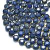 Natural Lapis Lazuli Beads Strands G-C116-A110-01-3