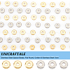 Unicraftale 120Pcs 2 Colors 304 Stainless Steel Spacer Beads STAS-UN0052-32-5