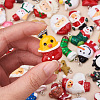39Pcs 39 Style Opaque Resin Pendants RESI-TA0001-37-5