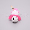 Christmas Theme Snowman Cloth Pendant Decorations HJEW-SZC0004-10-2
