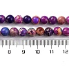 Dyed Natural Regalite/Imperial Jasper/Sea Sediment Jasper Beads Strands G-B124-C02-09-3