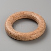 Unfinished Natural Wood Linking Rings WOOD-WH20010-02D-2