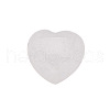 Natural Quartz Crystal Heart Sculpture Display Decorations PW-WG48DEF-05-1