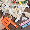 CREATCABIN 3Pcs 3 Colors Polyester Clothes Organizer Elastic Bands FIND-CN0001-68B-3